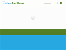 Tablet Screenshot of meridethmehlberg.com